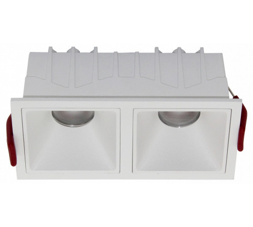 Встраиваемый светильник Maytoni Technical Alfa LED DL043-02-10W3K-D-SQ-W