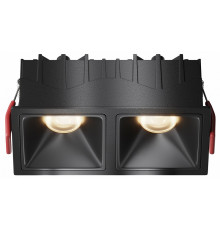 Встраиваемый светильник Maytoni Alfa Led Downlight DL043-02-10W3K-SQ-B-1