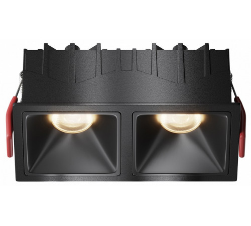 Встраиваемый светильник Maytoni Alfa Led Downlight DL043-02-10W3K-SQ-B-1 Встраиваемый светильник Maytoni Alfa Led Downlight DL043-02-10W3K-SQ-B-1