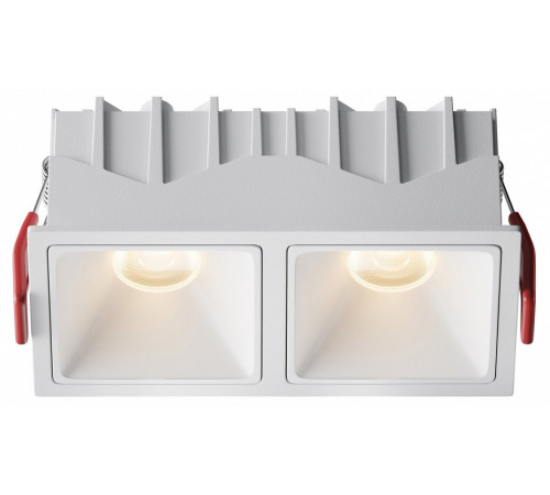 Встраиваемый светильник Maytoni Alfa Led Downlight DL043-02-10W3K-SQ-W-1 Встраиваемый светильник Maytoni Alfa Led Downlight DL043-02-10W3K-SQ-W-1