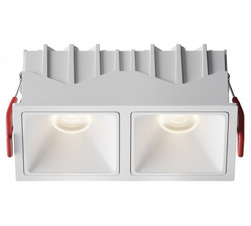 Встраиваемый светильник Maytoni Alfa LED DL043-02-10W4K-SQ-W-1 Встраиваемый светильник Maytoni Alfa LED DL043-02-10W4K-SQ-W-1
