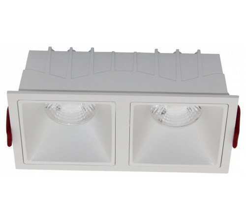 Встраиваемый светильник Maytoni Technical Alfa LED DL043-02-15W3K-D-SQ-W