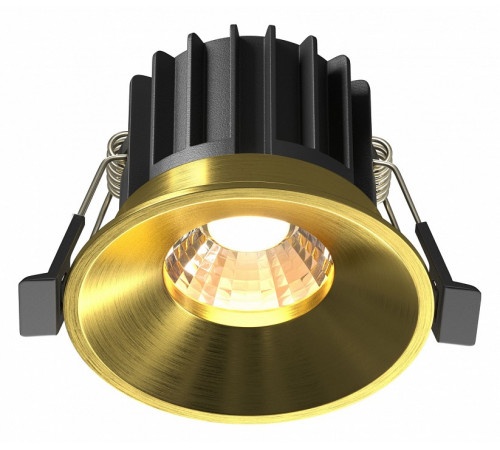 Встраиваемый светильник Maytoni Round DL058-12W3K-TRS-BS Встраиваемый светильник Maytoni Round DL058-12W3K-TRS-BS