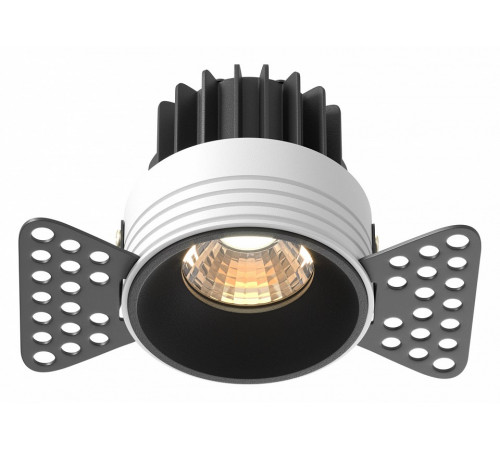 Встраиваемый светильник Maytoni Technical Downlight Round DL058-7W3K-TRS-B