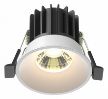 Встраиваемый светильник Maytoni Round DL058-7W3K-W