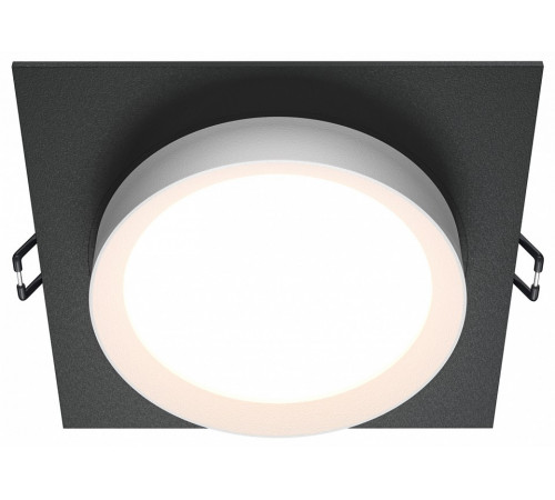 Встраиваемый светильник Maytoni Technical Hoop DL086-GX53-SQ-BW