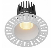 Встраиваемый светильник Maytoni Dip DL119-10W-2.7K-TRS-W