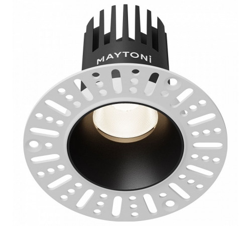 Встраиваемый светильник Maytoni Dip DL119-10W-4K-TRS-B