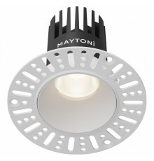 Встраиваемый светильник Maytoni Dip DL119-10W-4K-TRS-B