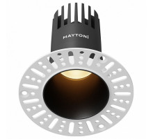 Встраиваемый светильник Maytoni Dip DL120-10W-2.7K-TRS-B