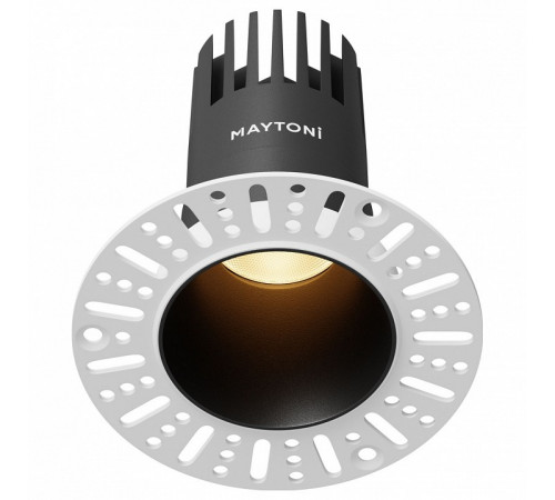 Встраиваемый светильник Maytoni Dip DL120-10W-2.7K-TRS-B