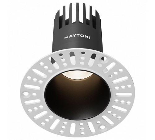 Встраиваемый светильник Maytoni Dip DL120-10W-4K-TRS-B Встраиваемый светильник Maytoni Dip DL120-10W-4K-TRS-B