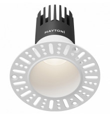 Встраиваемый светильник Maytoni Dip DL120-10W-4K-TRS-B