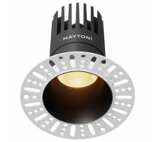 Встраиваемый светильник Maytoni Dip DL122-15W-2.7K-TRS-B
