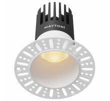 Встраиваемый светильник Maytoni Dip DL122-15W-2.7K-TRS-W