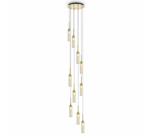 Каскадная люстра Freya Borgy FR5379PL-10G Каскадная люстра Freya Borgy FR5379PL-10G