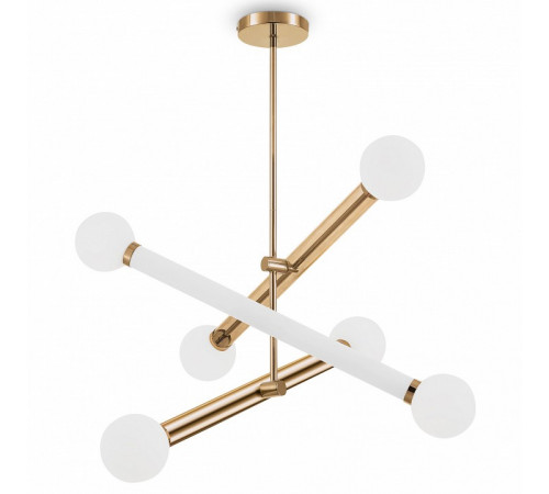 Люстра на штанге Freya Cross FR5381PL-06G Люстра на штанге Freya Cross FR5381PL-06G