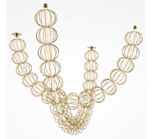 Подвесная люстра Maytoni Golden Cage MOD216PL-L42G3K