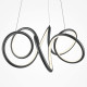 Подвесная люстра Maytoni Curve MOD241PL-L60BK