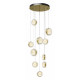 Каскадная люстра Maytoni Pharao MOD361PL-L41BS3K
