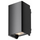 Уличный настенный светильник Maytoni Shell O570WL-L10B3K