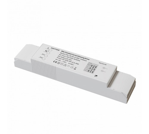 Блок питания Maytoni 42-50Вт DC23-40В IP20 Dali PSL-DL40-S-950-1200mA Блок питания Maytoni 42-50Вт DC23-40В IP20 Dali PSL-DL40-S-950-1200mA