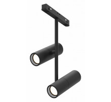 Трековый магнитный светильник Maytoni Elti Duo TR005-4-2X12W-DS-B