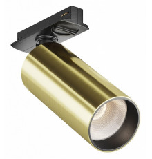 Трековый однофазный светильник Maytoni Focus Led TR021-1-12W4K-W-BBS