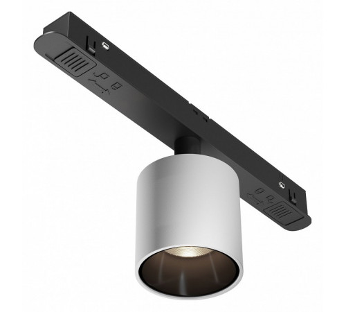 Трековый магнитный светильник Maytoni Technical Magnetic track system Exility Alfa S TR132-2-7W4K-B Трековый магнитный светильник Maytoni Technical Magnetic track system Exility Alfa S TR132-2-7W4K-B