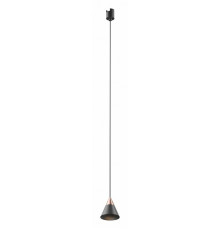 Трековый подвесной магнитный светильник Maytoni Cono TR166-1-7W3K-M-B