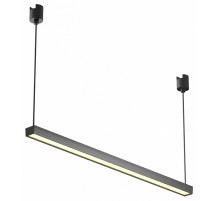 Трековый подвесной магнитный светильник Maytoni Basis TR170-1-26W3K-B