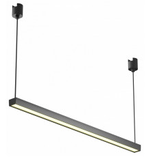 Трековый подвесной магнитный светильник Maytoni Basis TR170-1-26W3K-B