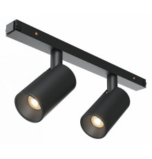 Трековый магнитный светильник Maytoni Focus Duo TR176-1-2X5WTW-M-B