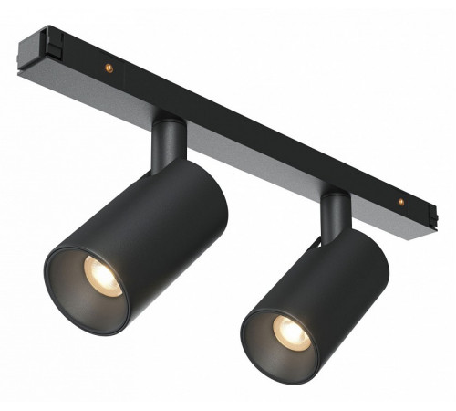 Трековый магнитный светильник Maytoni Focus Duo TR176-1-2X5WTW-M-B Трековый магнитный светильник Maytoni Focus Duo TR176-1-2X5WTW-M-B