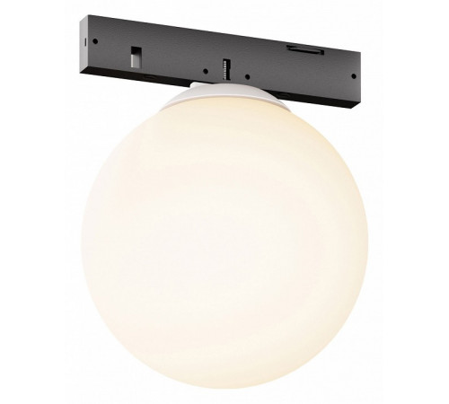 Трековый магнитный светильник Maytoni Luna TR185-1-3W2.7K-B
