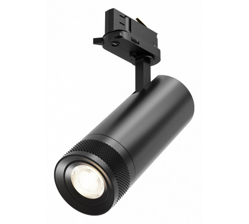 Трековый трехфазный светильник Maytoni Focus Zoom TR198-3-20W2.7K-Z-B Трековый трехфазный светильник Maytoni Focus Zoom TR198-3-20W2.7K-Z-B