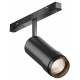 Трековый магнитный светильник Maytoni Focus Zoom TR211-1-12W2.7K-Z-B