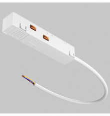 Ввод питания Maytoni Technical Magnetic track system Exility Accessories for tracks Exility TRA034B-42W-1