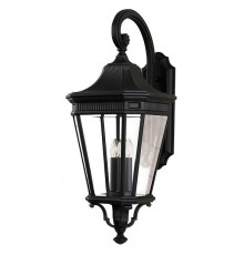 Уличный настенный светильник Feiss Cotswold lane FE-COTSLN2-L-BK