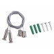Подвесной комплект с тросом 2м Novotech Kit 135028