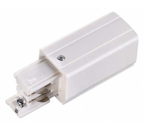 Подвод питания Novotech track white 3phase 135046