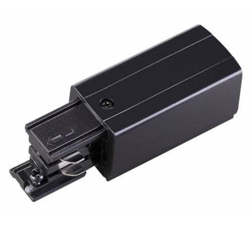 Подвод питания Novotech track black 3phase 135049
