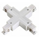 Коннектор X-образный Novotech track white 3phase 135052