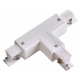 Коннектор Т-образный Novotech track white 3phase 135058