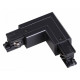 Коннектор угловой Novotech track black 3phase 135063