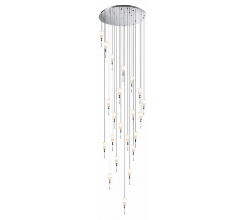 Подвесная люстра Newport 4812+10/S chrome М0069338 Подвесная люстра Newport 4812+10/S chrome М0069338