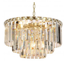 Подвесная люстра Newport Michelle 8469+3/С brass М0070585