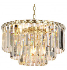 Подвесная люстра Newport Michelle 8469+3/С brass М0070585