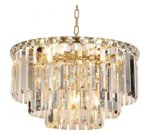 Подвесная люстра Newport Michelle 8469+3/С brass М0070585