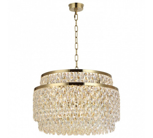 Подвесная люстра Newport Tiffany 8530/60 C gold polished М0070715